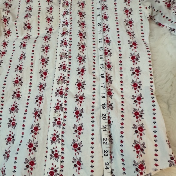 Vintage Ben Sherman Mod Floral Button Down Shirt Men’s Size Small - Picture 3 of 6